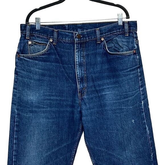 Levi’s vintage 505 orange tab jeans size 40 X 30 - Picture 2 of 14